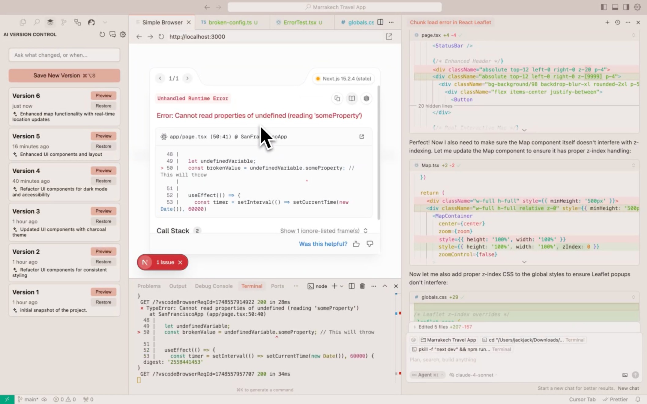 Restore feature of a9x11.com